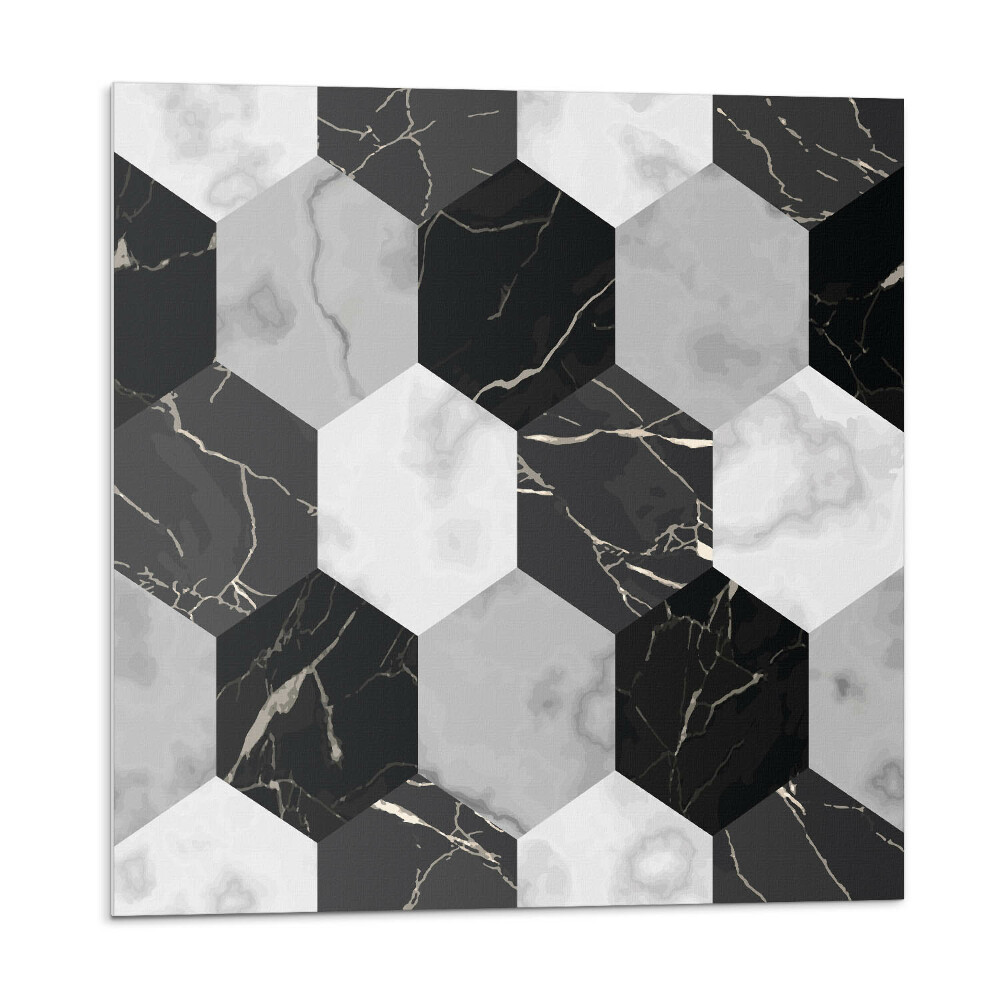 Panouri de vinil PVC Model hexagonal de țiglă