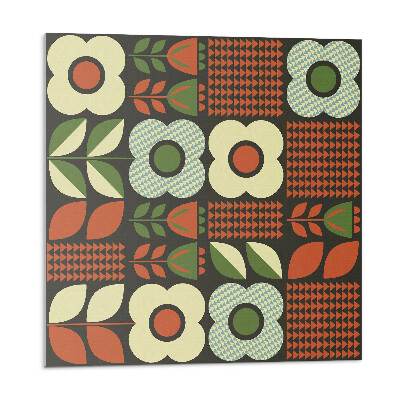 Plăci de vinil Modele și figuri florale