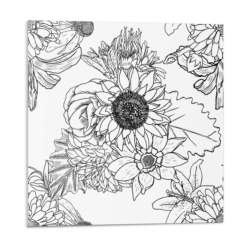 Panouri de vinil PVC Model liniar floral