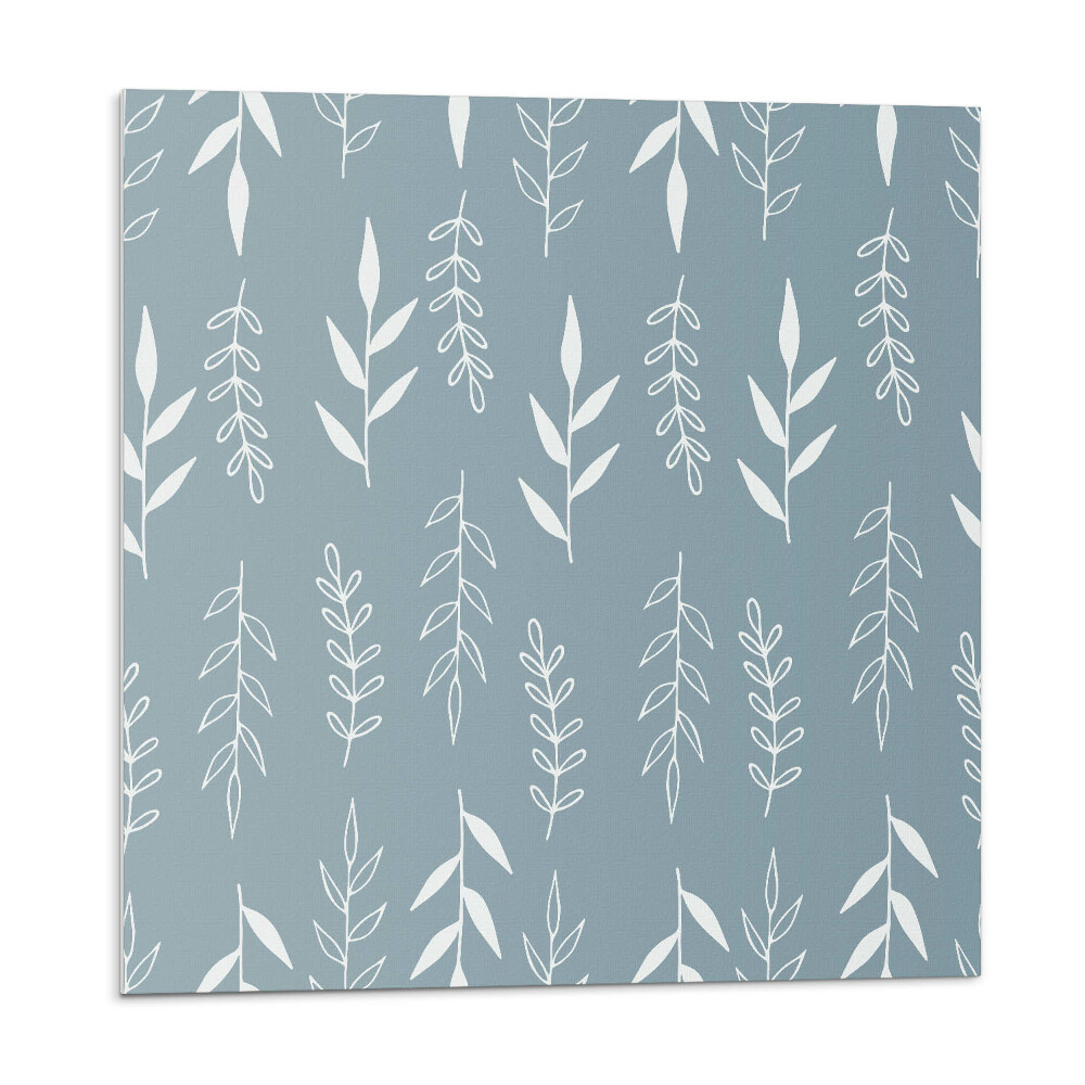 Plăcile de vinil Model de plante pe fundal