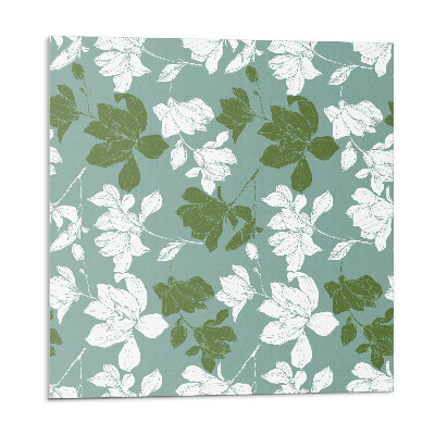 Plăci de vinil Model floral pe fundal