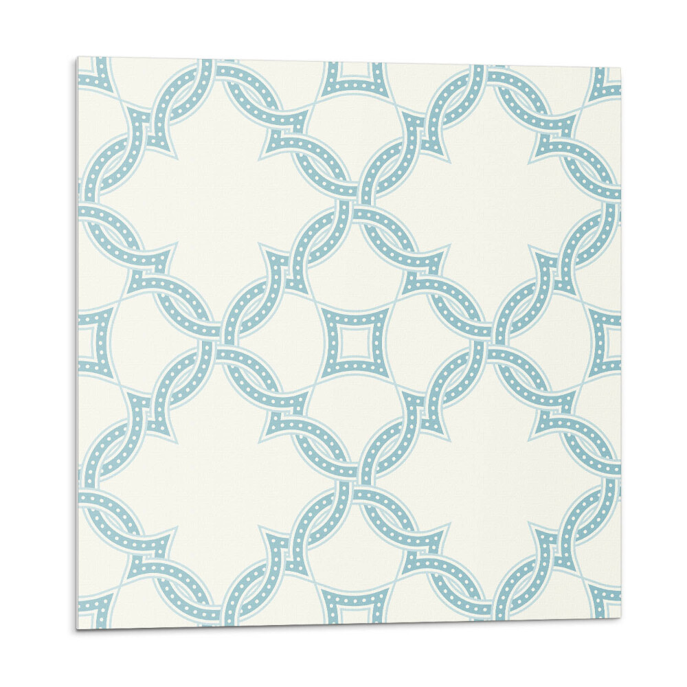 Plăcile de vinil Modele împletite într-o grilă