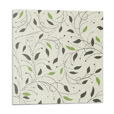 Plăci de vinil Model cu frunze și crenguțe