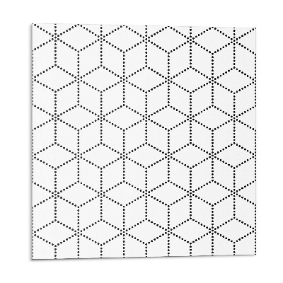 Plăci de vinil Model hexagonal cu puncte