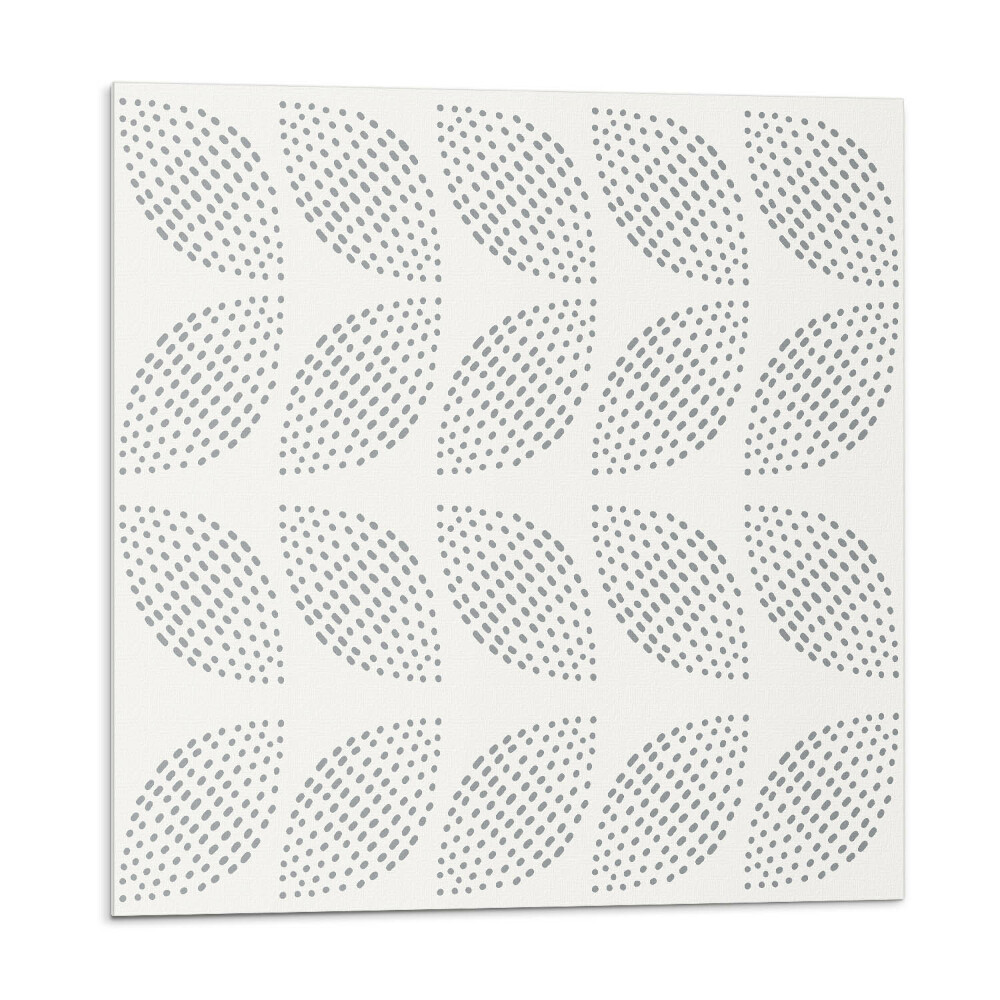 Plăcile de vinil Model de frunze cu puncte