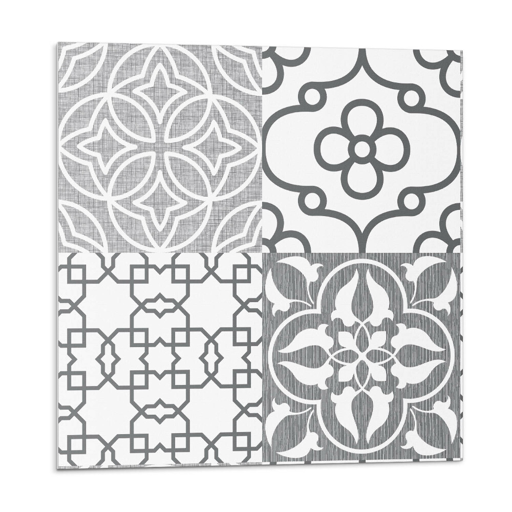 Plăcile de vinil Modele geometrice în machetă