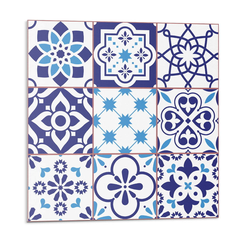 Plăcile de vinil Modele geometrice în plăci