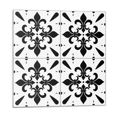 Plăcile de vinil Model cu motive florale