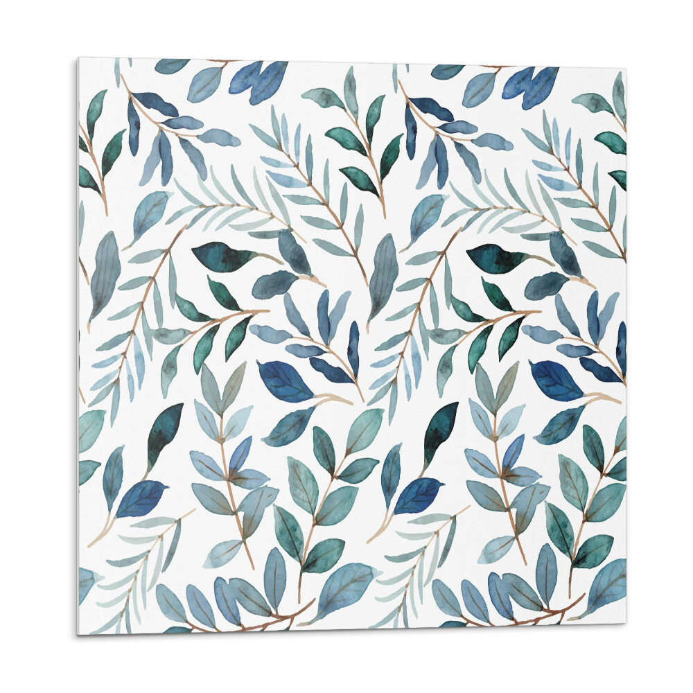 Plăci de vinil Model de frunze pe fundal