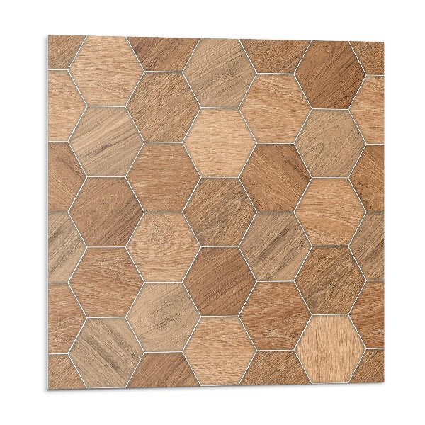 Plăci de vinil Model hexagonal de țiglă