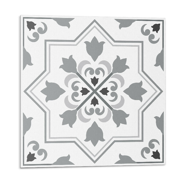 Plăcile de vinil Model cu motive florale