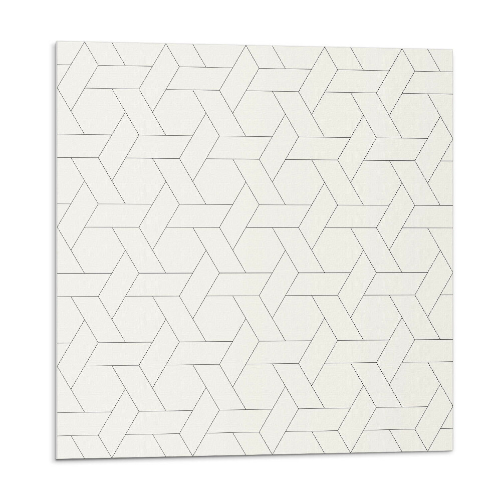 Plăci de vinil Model hexagonal geometric