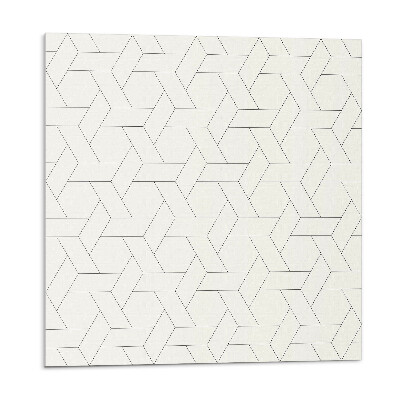 Plăci de vinil Model hexagonal geometric