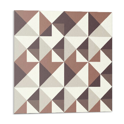 Plăci de vinil Model geometric cu triunghiuri