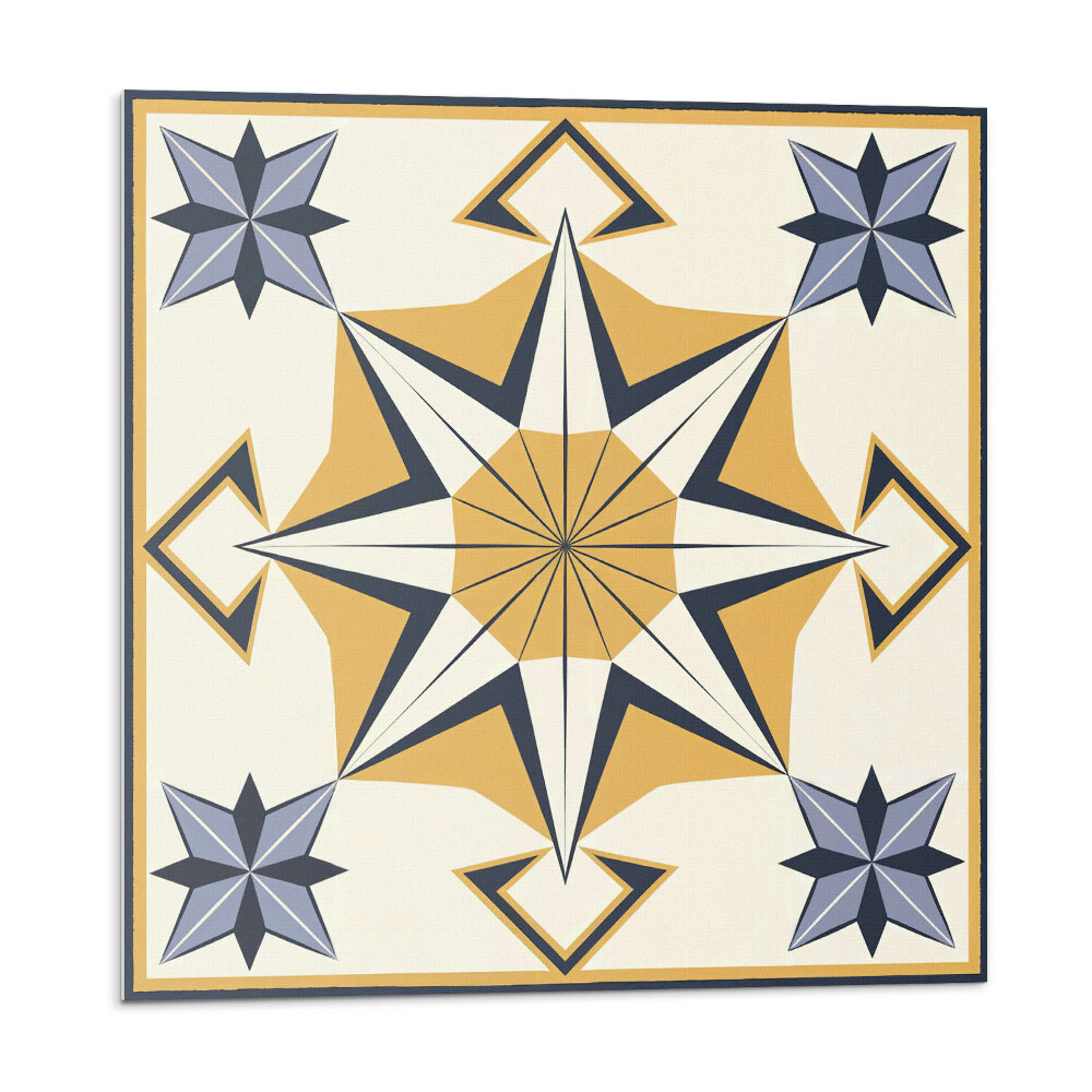 Plăci de vinil Model de busolă cu stele