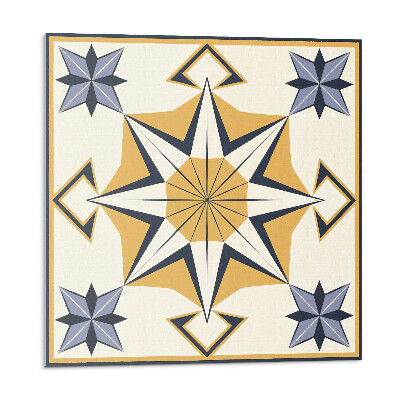 Plăci de vinil Model de busolă cu stele