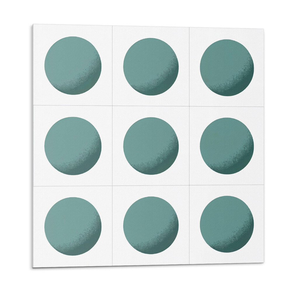 Plăci de vinil Cercuri geometrice într-o grilă