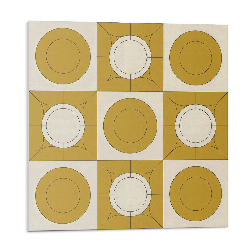 Plăcile de vinil Model geometric cu cercuri