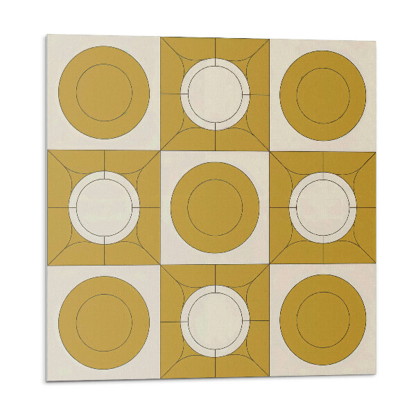 Plăcile de vinil Model geometric cu cercuri