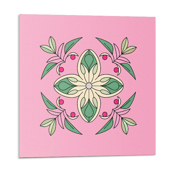 Panouri de vinil PVC Model floral cu frunze