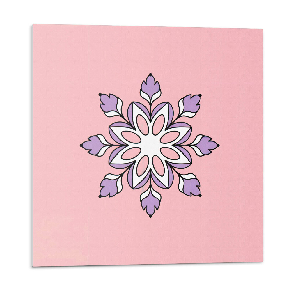 Plăci de vinil Model floral de mandală