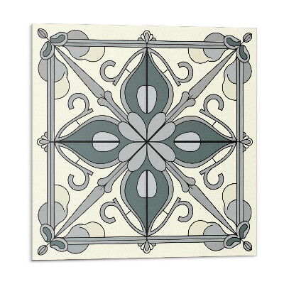 Panouri de vinil PVC Model floral cu ornamente