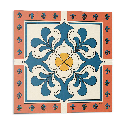 Plăcile de vinil Model popular cu flori