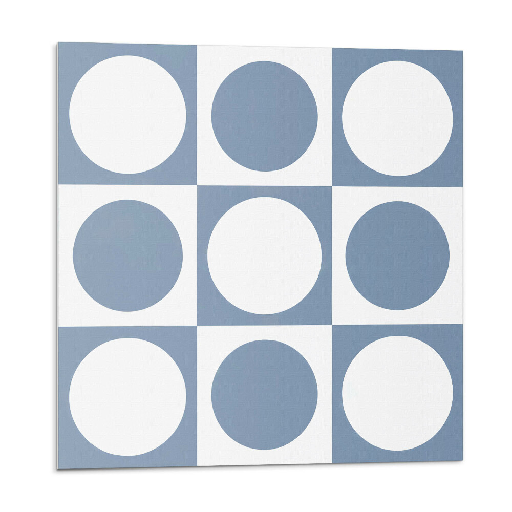 Plăcile de vinil Cercuri geometrice într-o grilă