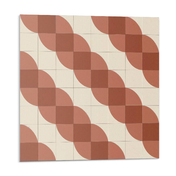 Plăci de vinil Model geometric ondulat