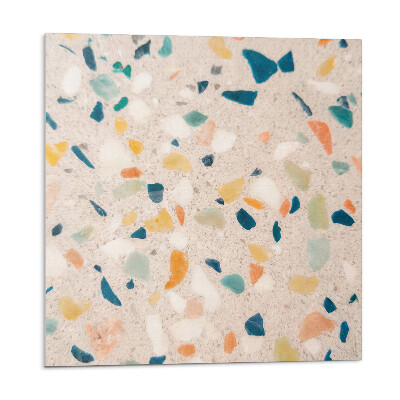 Plăcile de vinil Model cu fragmente colorate