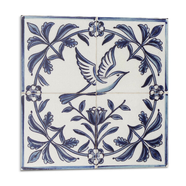 Panouri de vinil PVC Motivul păsării printre plante