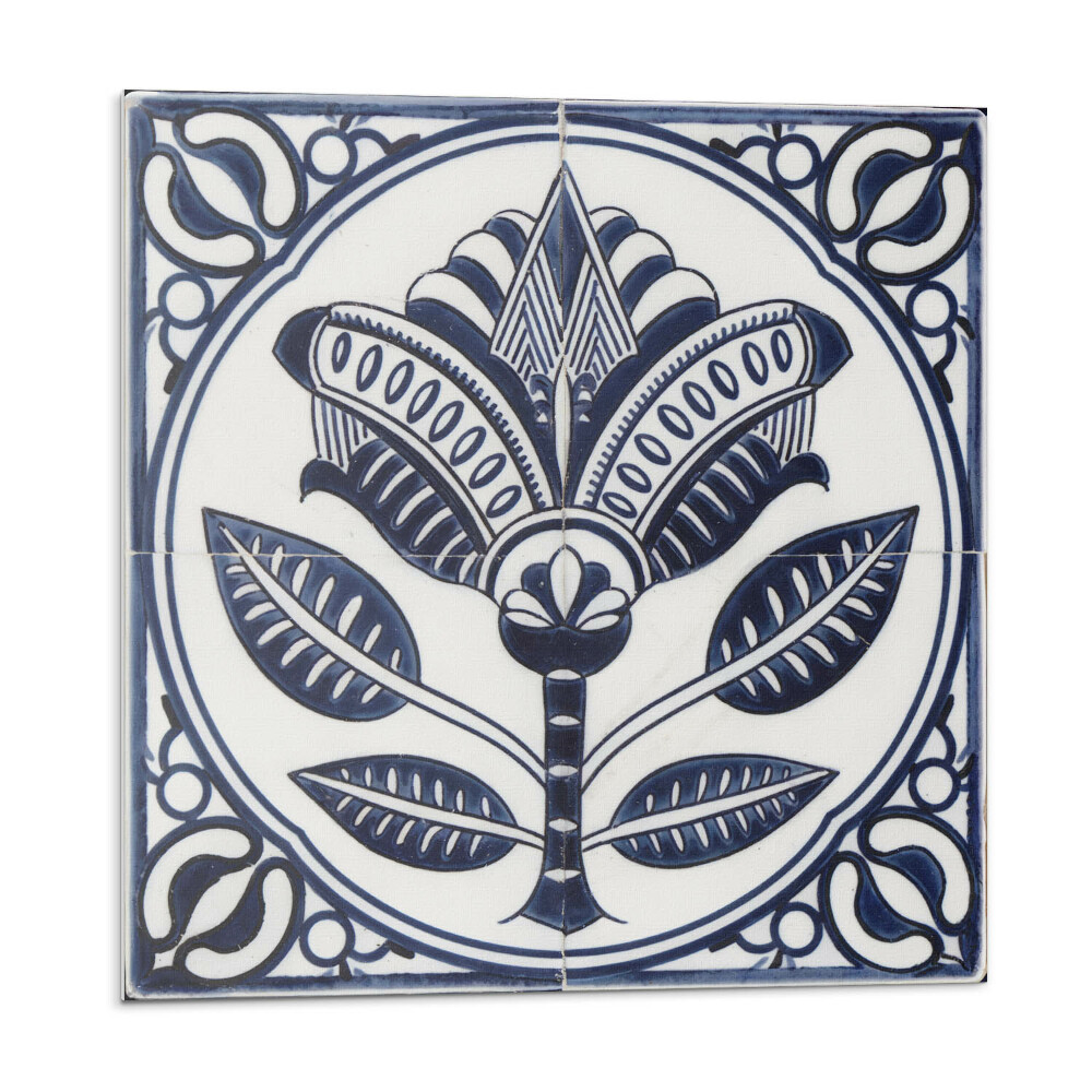 Panouri de vinil PVC Model ceramic floral