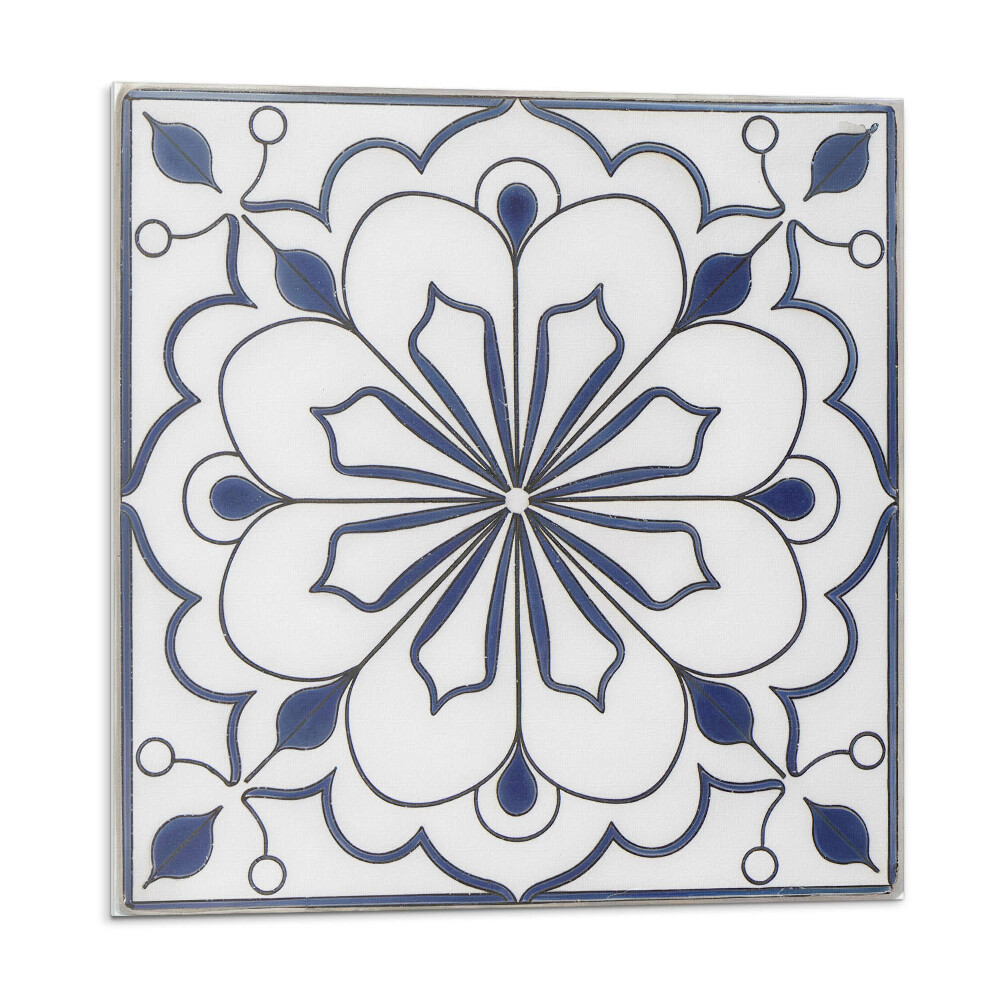 Plăcile de vinil Model ceramic floral