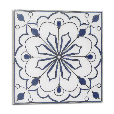 Plăcile de vinil Model ceramic floral