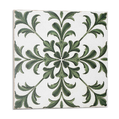 Plăci de vinil Motiv vegetal pe faianță