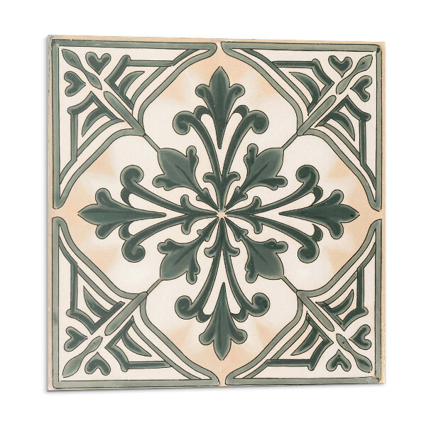 Panouri de vinil PVC Model de plantă într-un pătrat