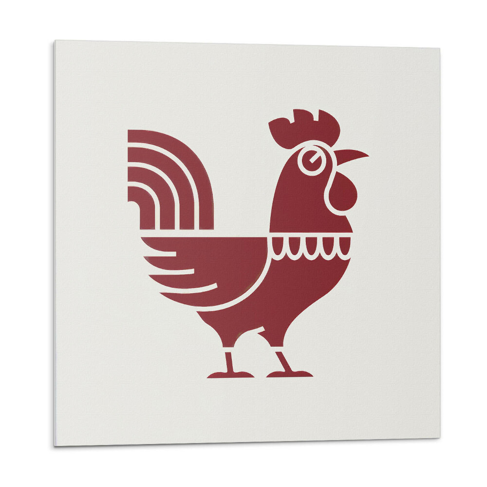 Panouri de vinil PVC Cocoș stilizat în grafică