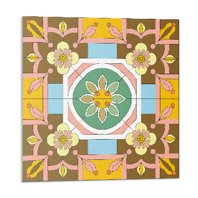 Panouri de vinil PVC Model floral pe fundal