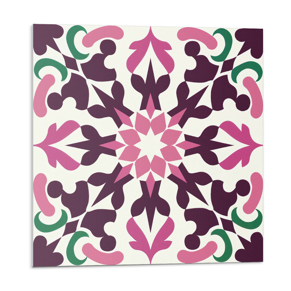 Plăcile de vinil Model simetric al plantelor