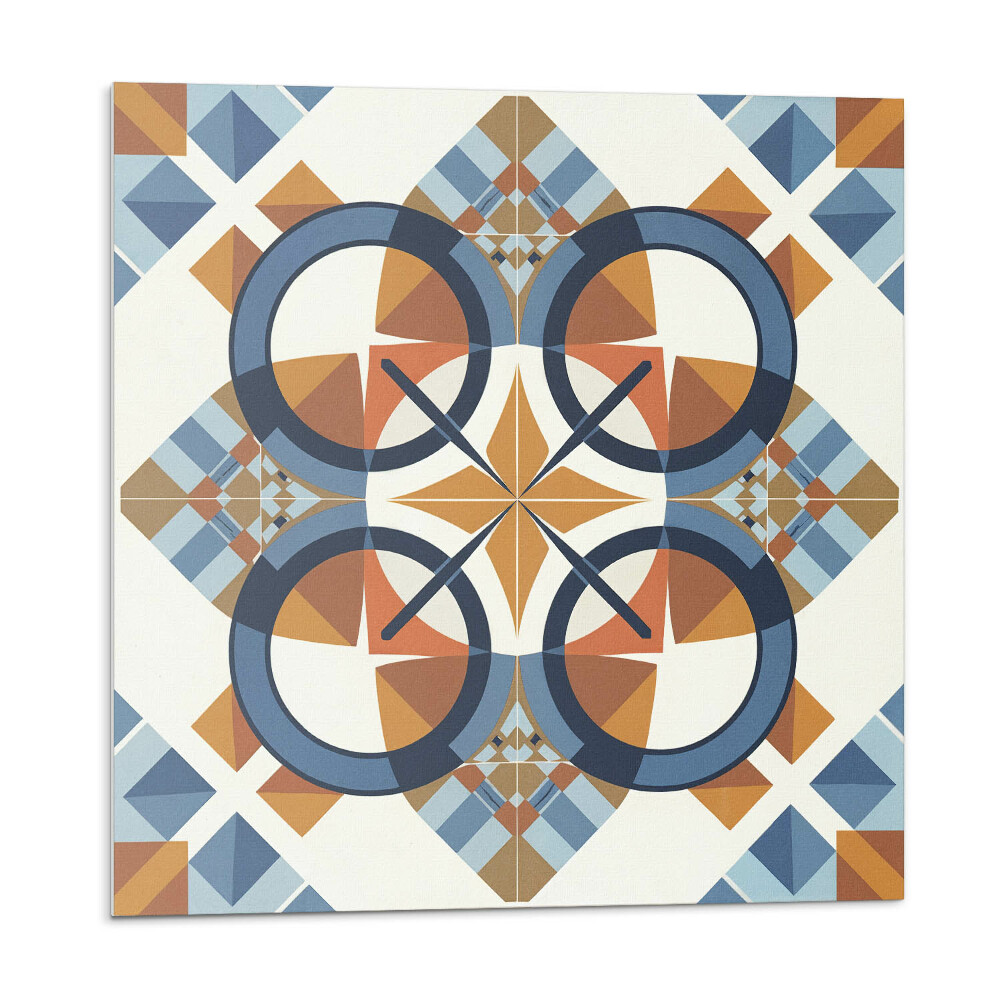 Plăcile de vinil Model geometric cu cercuri