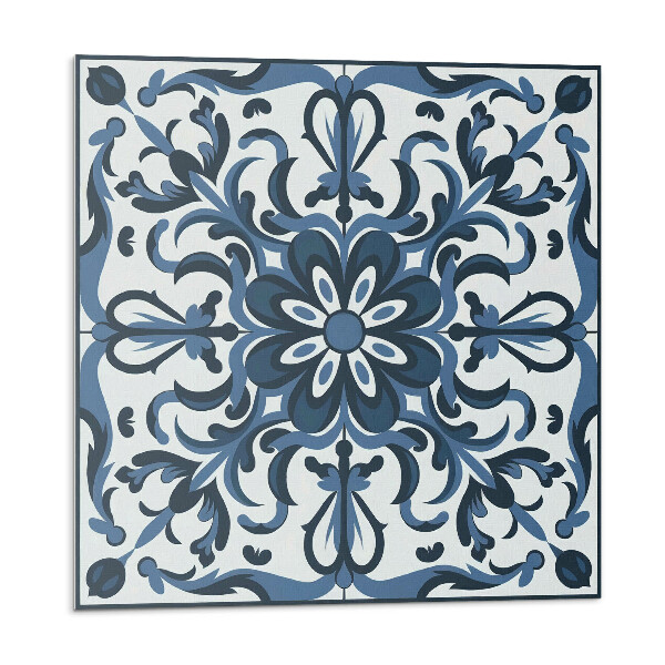 Plăci de vinil Model floral cu ornamente