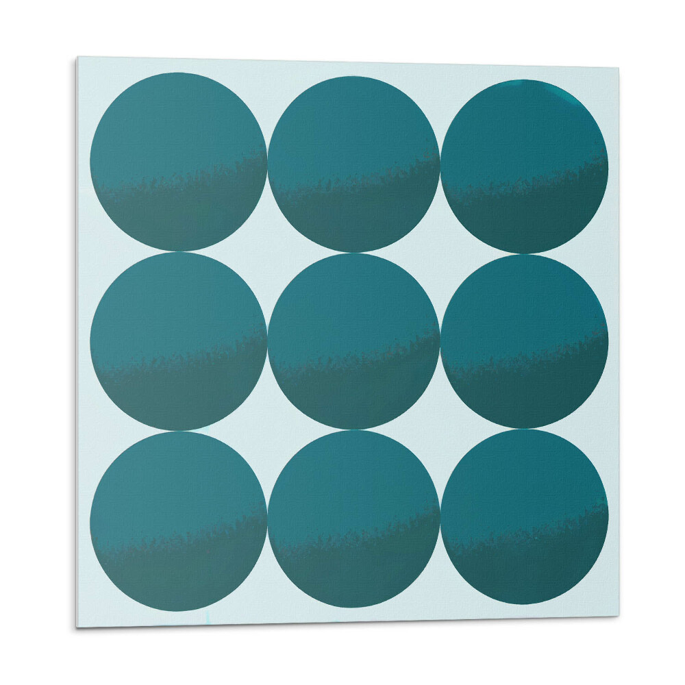 Plăcile de vinil Aranjamentul cercurilor într-o grilă