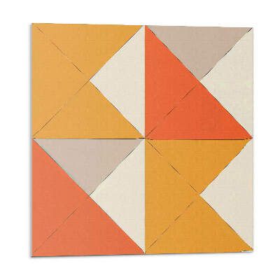 Plăci de vinil Triunghiuri geometrice în aranjament