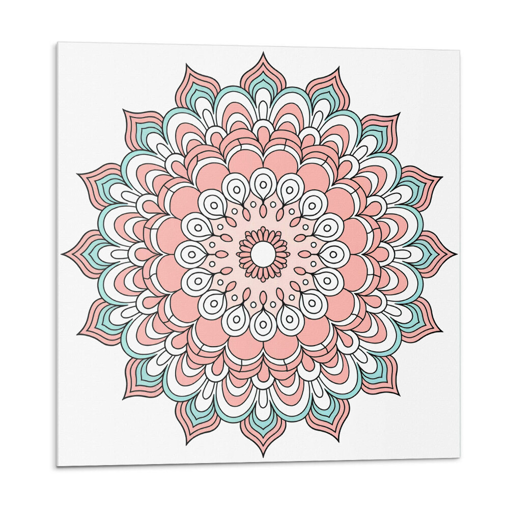 Plăci de vinil Model floral de mandală