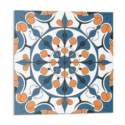 Panouri de vinil PVC Model floral într-o mandală