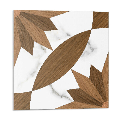 Panouri de vinil PVC Model geometric cu lemn