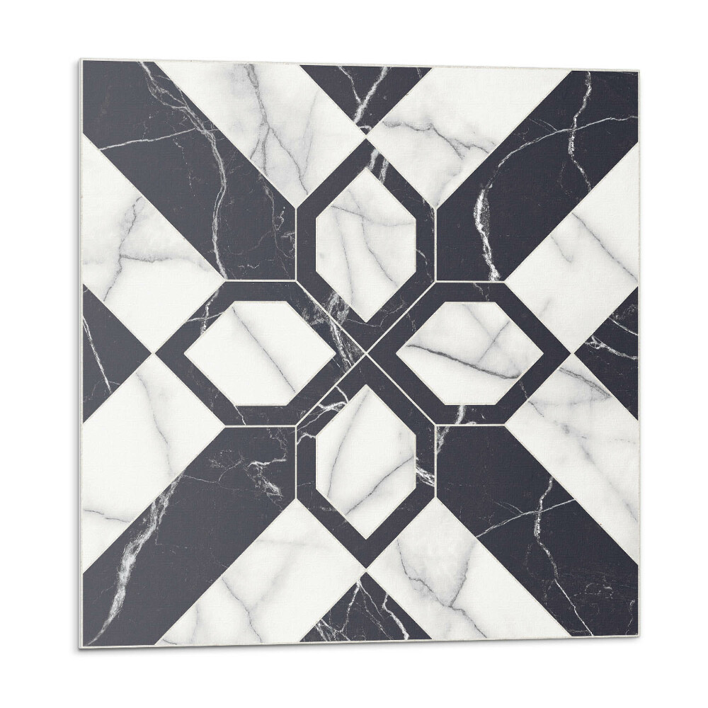 Plăci de vinil Model geometric de marmură