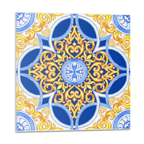 Plăcile de vinil Model decorativ cu motiv floral