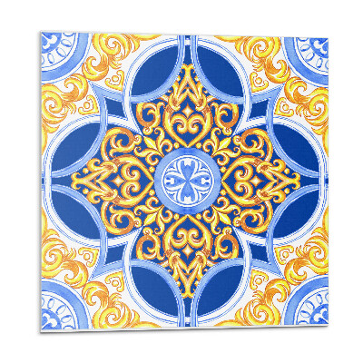 Plăcile de vinil Model decorativ cu motiv floral