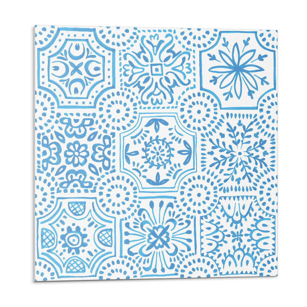 Plăci de vinil Modele ceramice în carouri